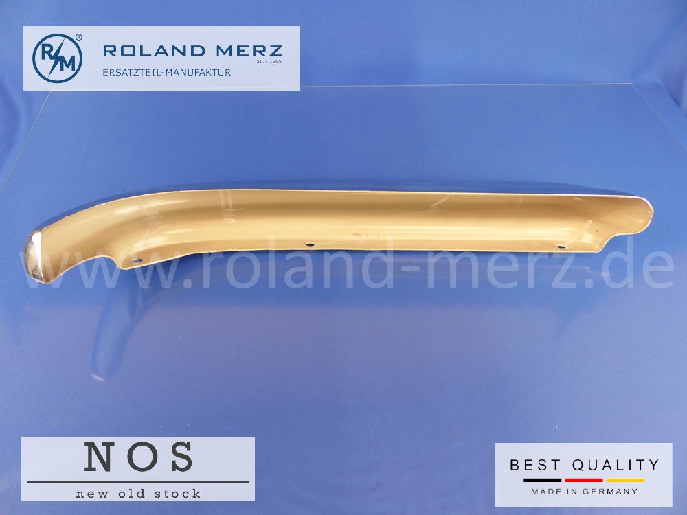 1128850605 Stoßfänger Oberteil hinten rechts Mercedes 220B, 220SB, 220SEB, 300SE, Original MB-Neuteil NOS 