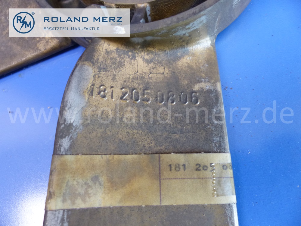 1812050806 Lüfter, Lüfterrad, Lüfterflügel, Mercedes Motoren M121, M136, M180, OM636, Original Mercedes Neuteil, NOS - Lagerspuren -