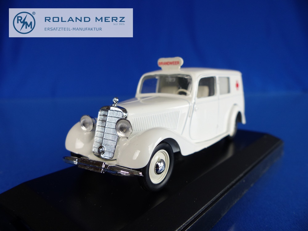 150351-06 Mercedes 170 Van Ambulanz 1949 - 150351 Vitesse 1:43 Modell