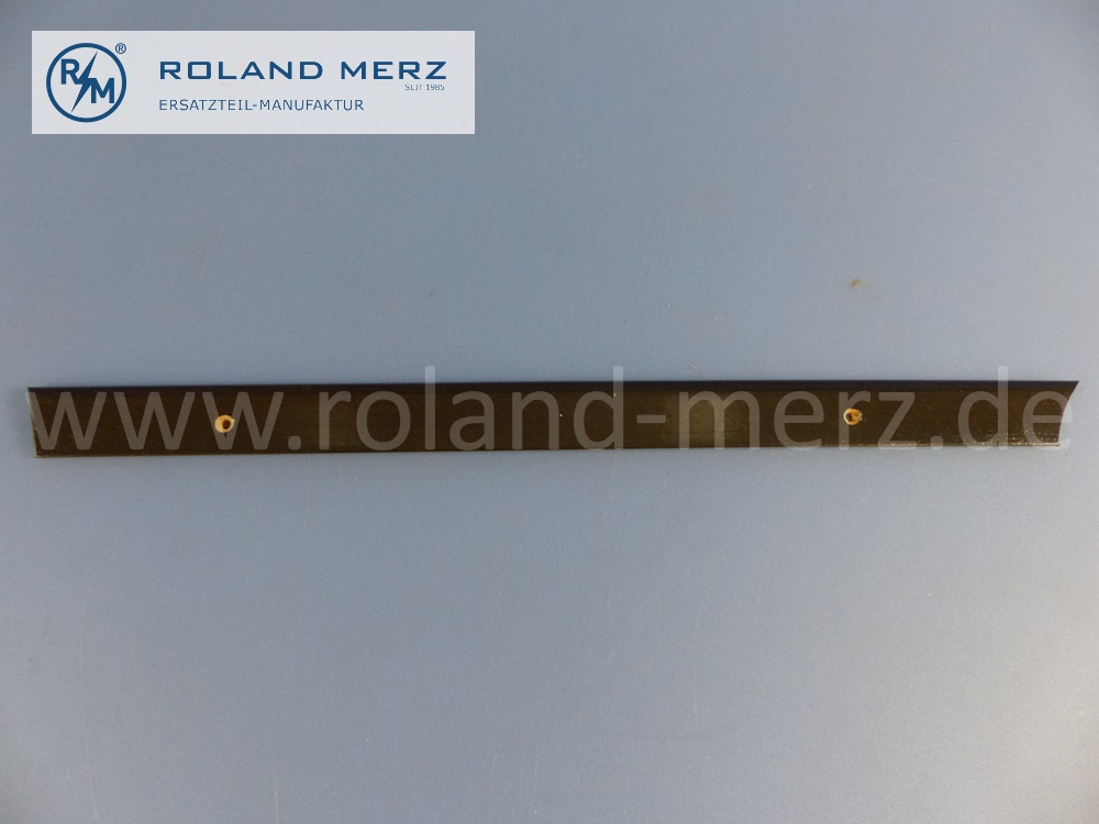 1117301051, Verkleidung Fensterschlüssel, Holzleiste, Fondtür rechts, hinten, Farbe 0481 dunkel, Länge 380mm, Mercedes W111, 220SB, 220SEB, Original Mercedes Neuteil, NOS