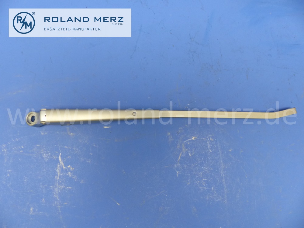 1008200344 Wischarm, Wischerarm links, Oberfläche matt, Bosch 3398100573, Mercedes W100, 600, (64 - 81), Original Bosch Neuteil-NOS 