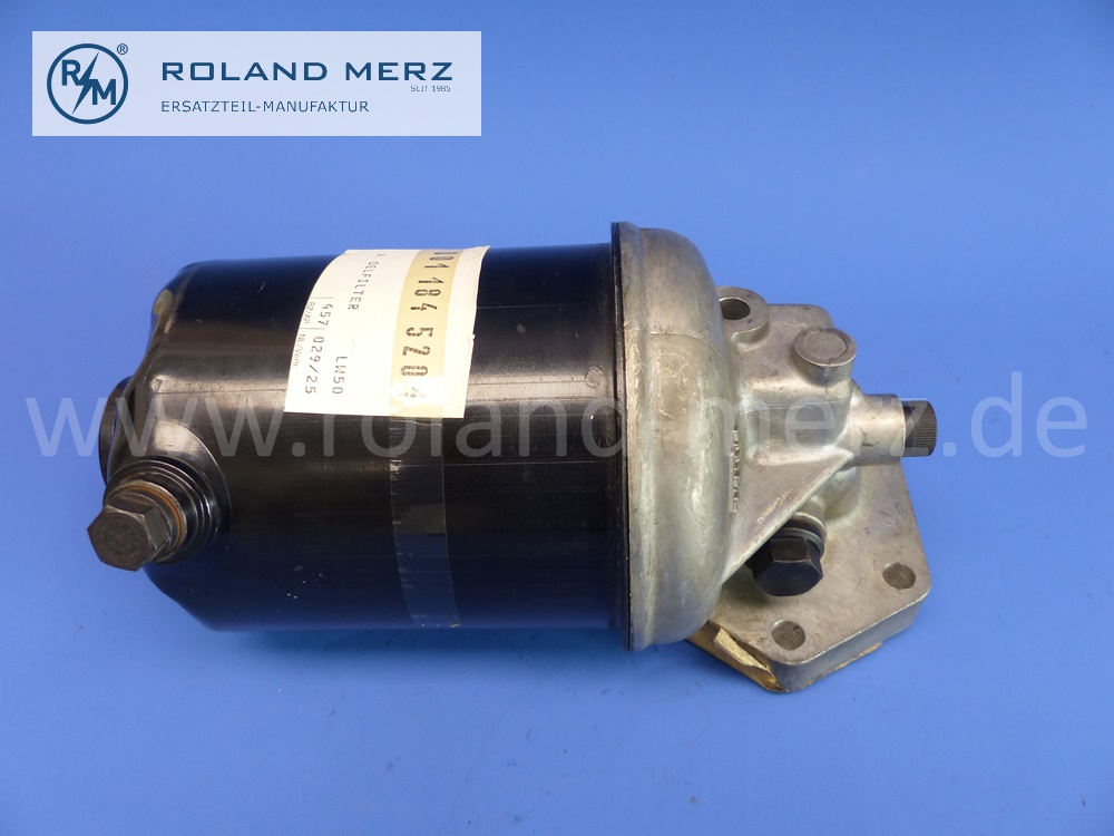 0011845201 Ölfilter Mercedes, alle Motoren OM 621, Ers. 0011841801, Original Mercedes Neuteil, NOS 