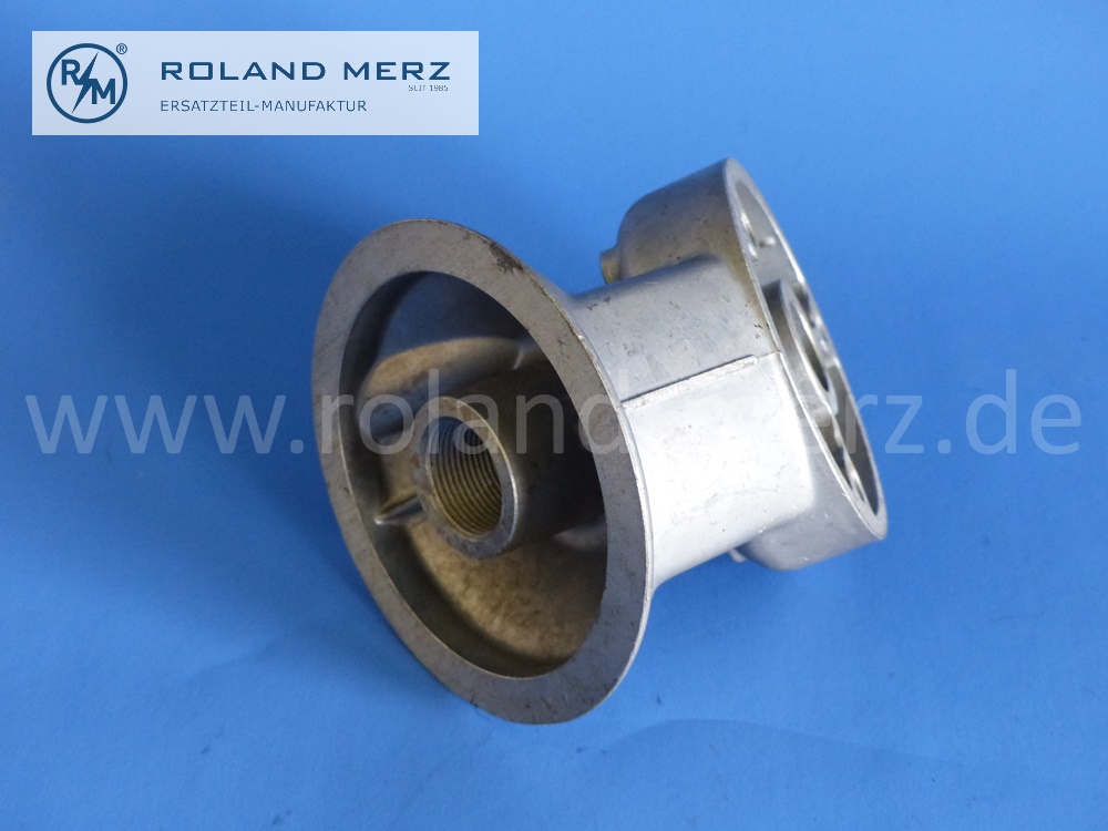 1161840309 Flansch für Ölfiter Mercedes Motoren M116.982, M116.984, M116.992, M 117.982, M117.985, M117.992, Original Mercedes Neuteil, NOS 