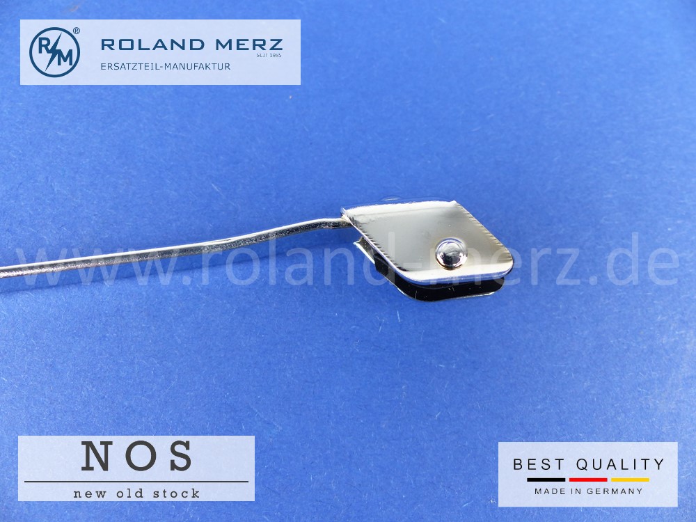 Wischerarm verchromt Bosch 3 398 100 025 Mercedes 120 824 02 28 für 190SL und Ponton 180 - 220SE