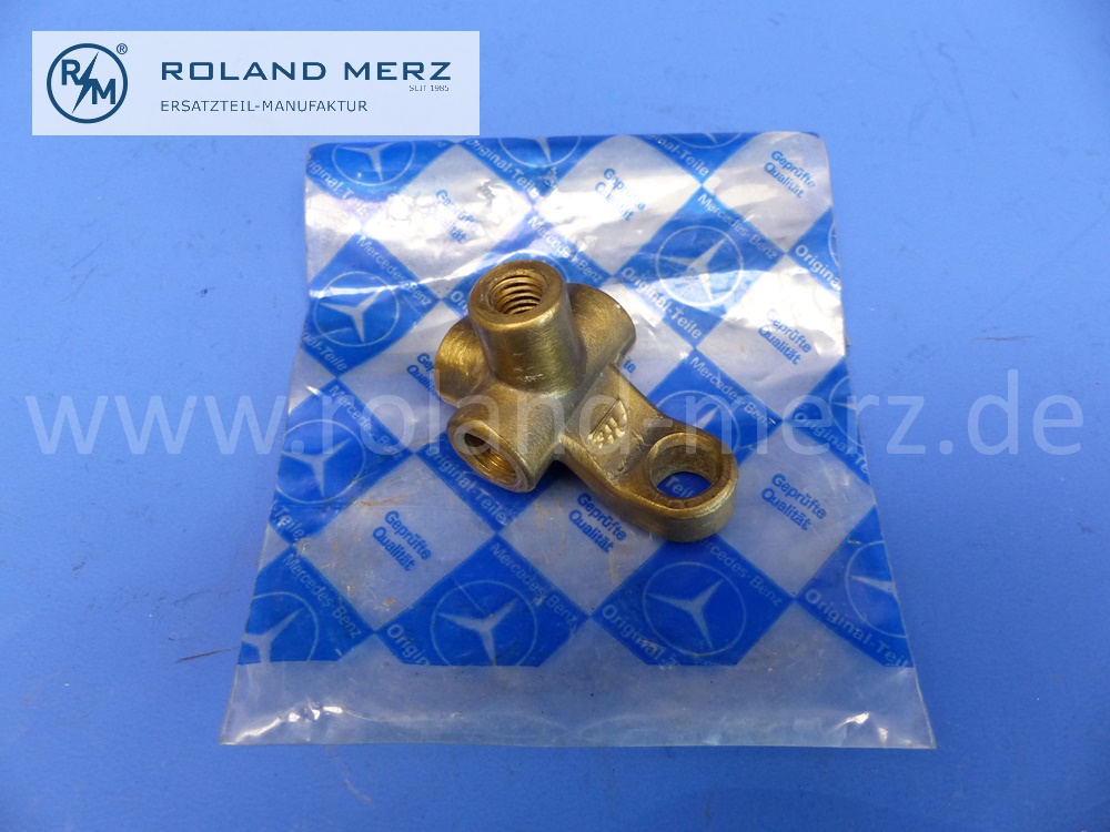 0004282424 Verteiler, Verteilerstück hinten links mit Entlüftung, Bremsanlage, Mercedes W105, W111, W113, W120, W121, W128, W180, Original Mercedes Neuteil, NOS 