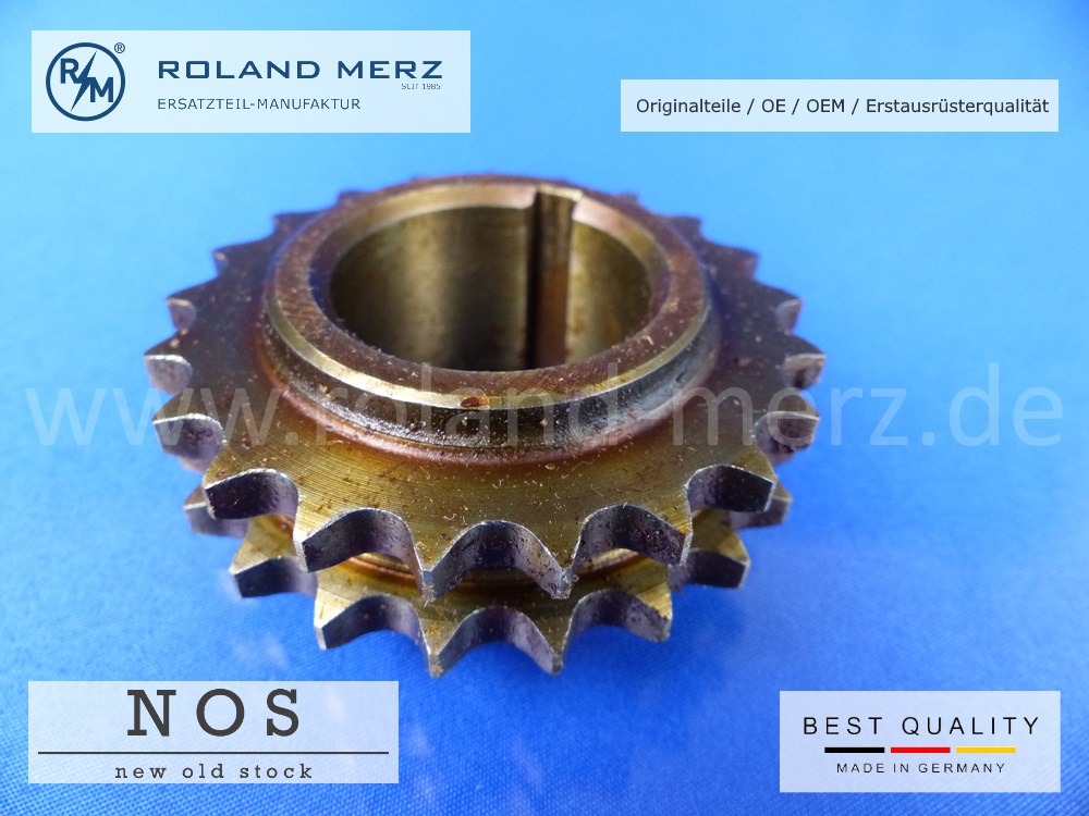 181-052-04-03-002 Kurbelwellenrad 181 052 04 03 Mercedes 170Vb, Sb, S-V, 180 B Original Neuteil NOS
