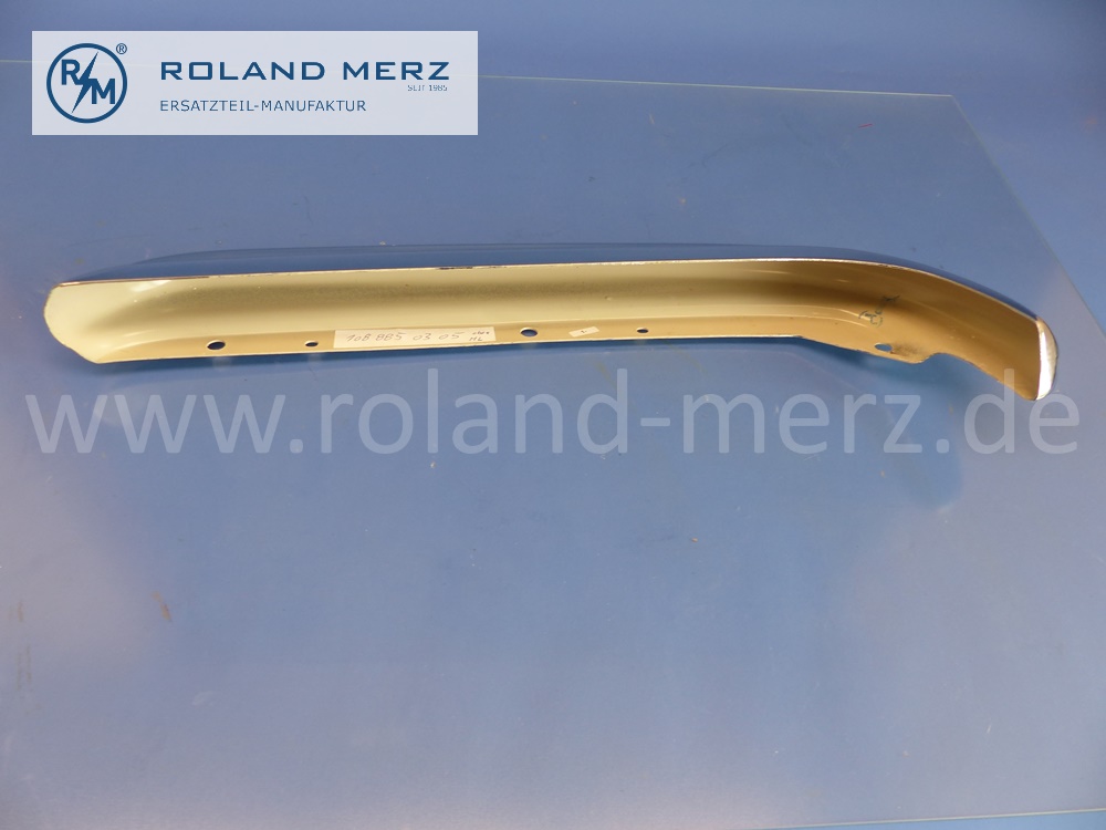 1088850305 Stoßfänger Oberteil hinten links, Mercedes W108, W109, Original Mercedes Neuteil, NOS 