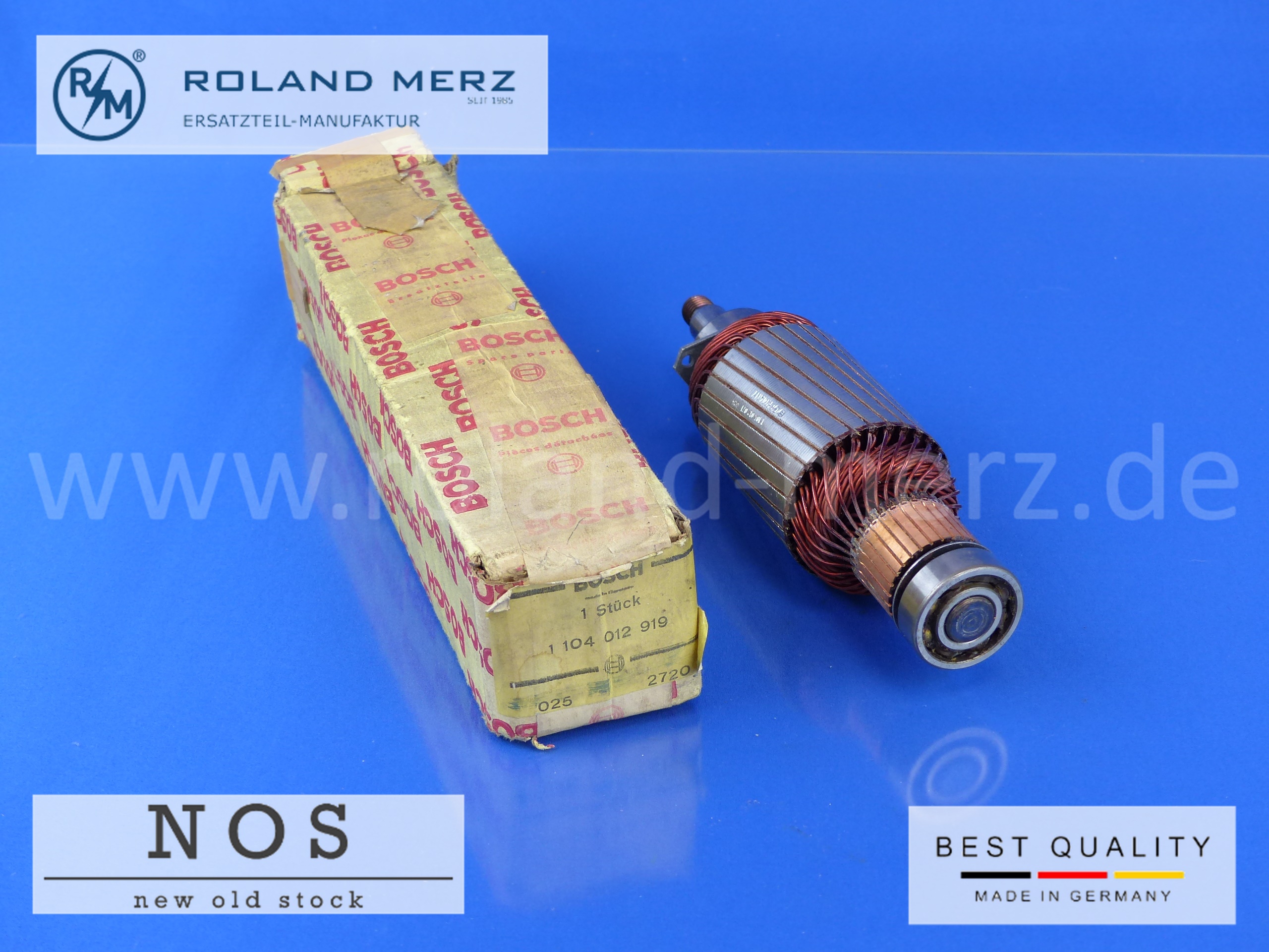 1104012919 Anker Generator Bosch Ford NSU Volvo Alfa Romeo