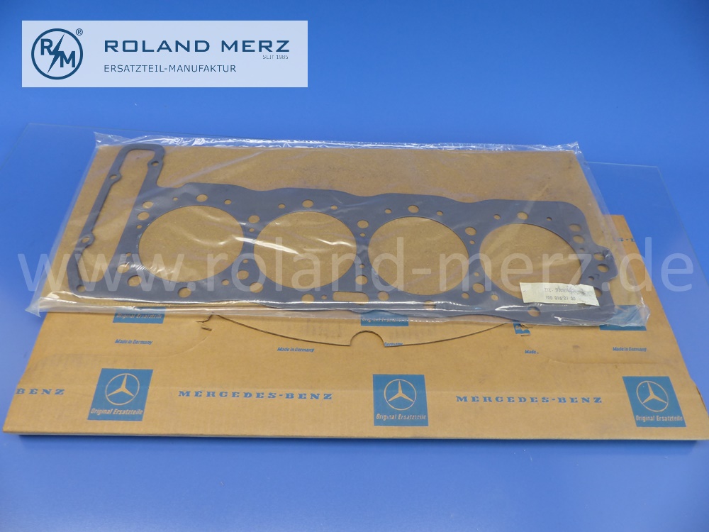 1000162120 Zylinderkopfdichtung, Dichtung Zylinderkopf, links, Mercedes Motor V8, M100, M100.985, W116, 450SEL 6.9, Original Mercedes Neuteil, NOS 