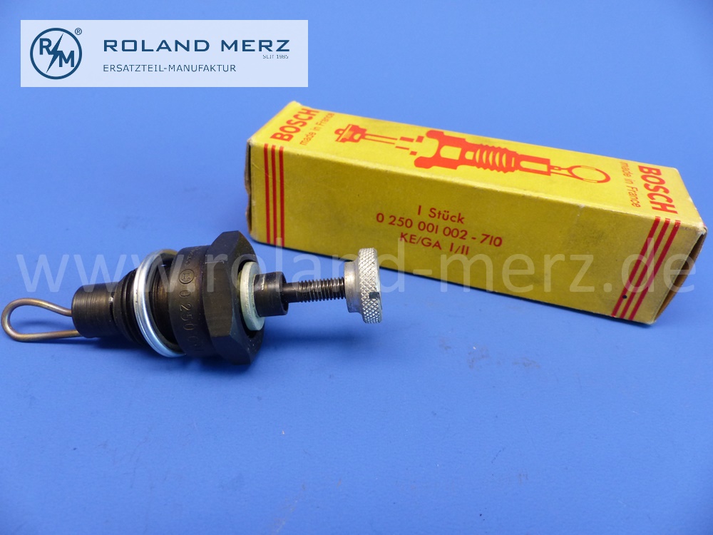 0250001002 Glühkerze Bosch, KE/GA 1/11, Steyr LKW 480, Original Bosch Neuteil, NOS 