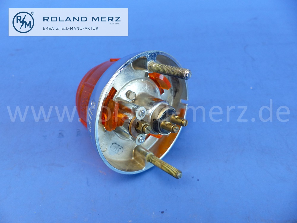 1218200220 Blinkleuchte, orange, komplett, Mercedes W121, 190SL, Original Mercedes Neuteil, NOS 