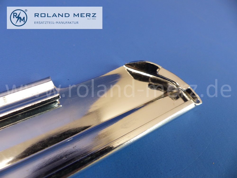 1107380230 Zierstab Bordkante, Fondtür rechts, 87,5cm, Mercedes W110, W111, W112, Heckflosse, Original Mercedes Neuteil, NOS 