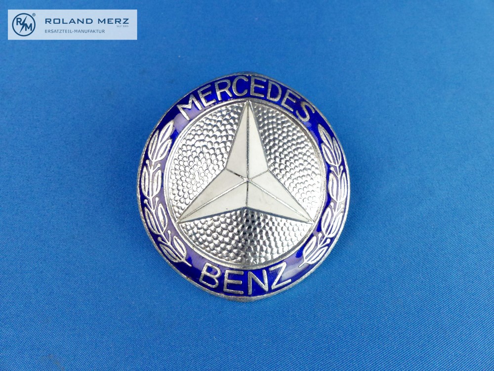 3125001011 Firmenzeichen emaillierte schwere Ausführung mit 66mm Durchmesser für Mercedes 303, 311, 312, 321, 325, 341