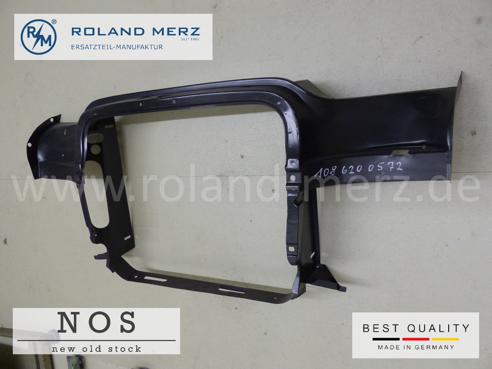 P1100443 Versteifung vorn 108 620 05 72 / 01 72 NOS für Mercedes 250S, SE, 300SEb, 300SEL
