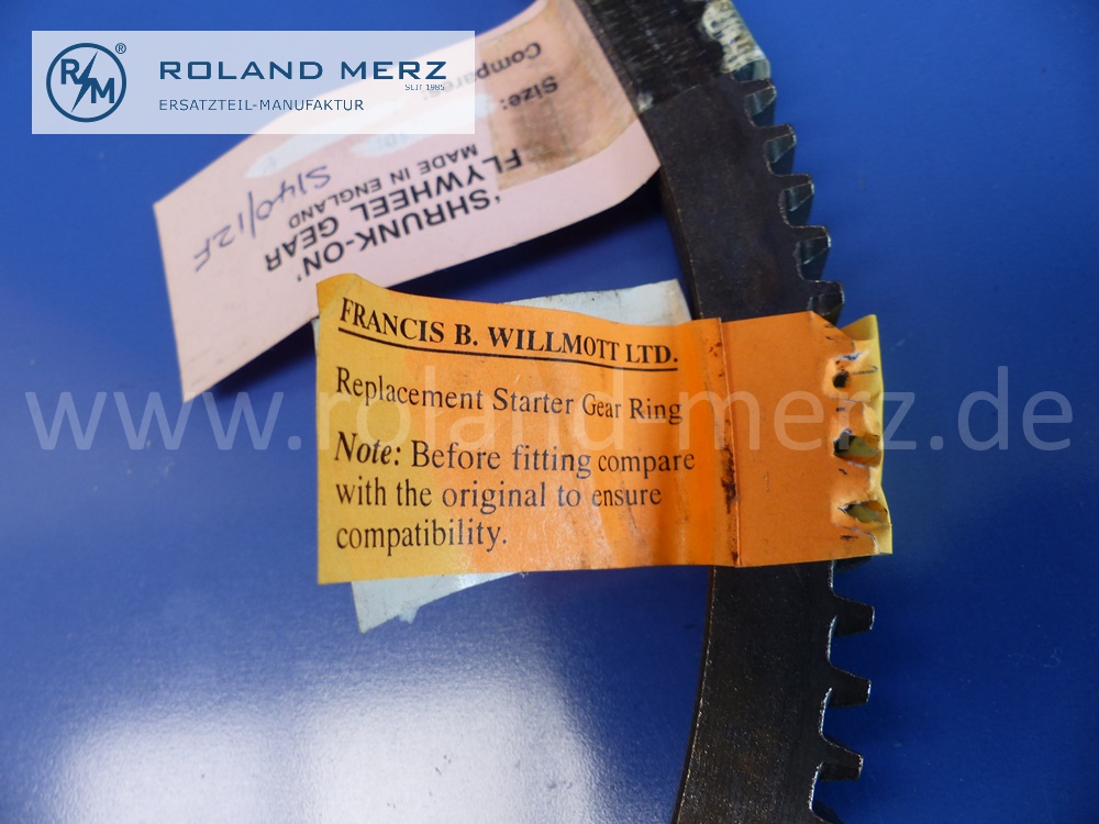 1800320605 Zahnkranz, Anlasszahnkranz, Anlasserzahnkranz, Mercedes diverse Benzin- und Dieselmotoren, Original Mercedes Neuteil, NOS