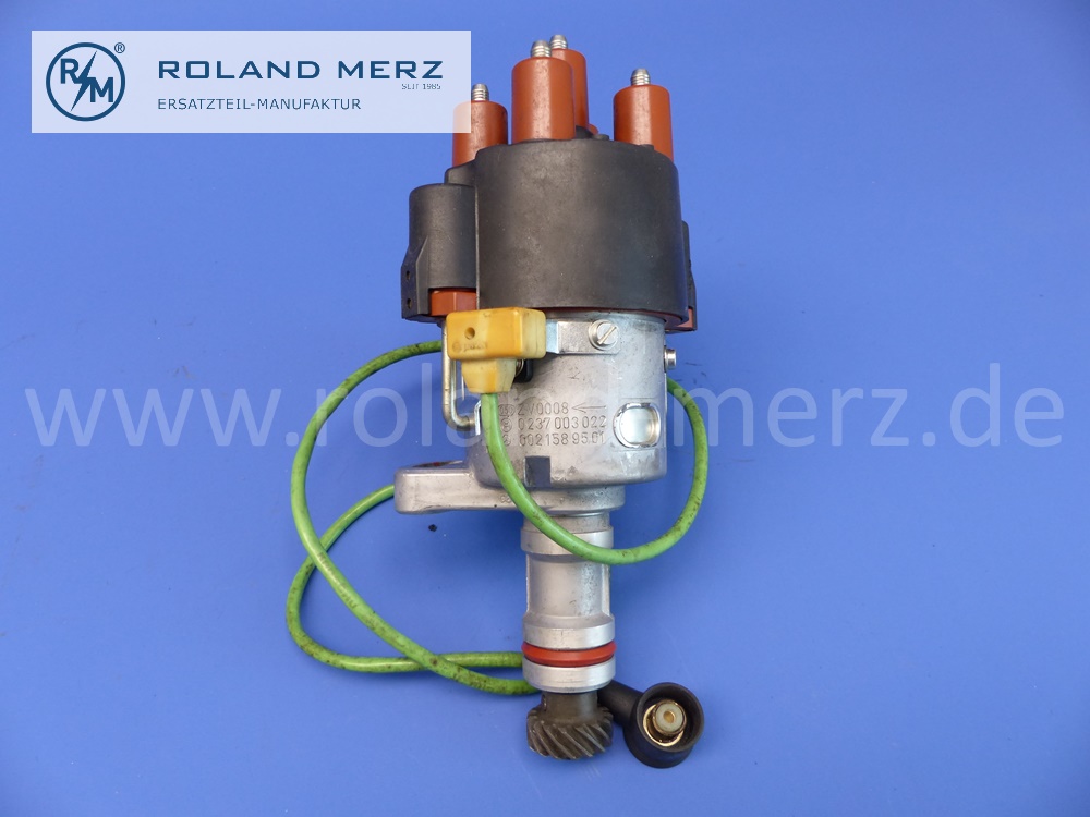 0237003022 Verteiler, Zündverteiler Bosch, komplett, Mercedes 0021589501, M102, W123, (80 - 85), Original Bosch Austauschteil, NOS 