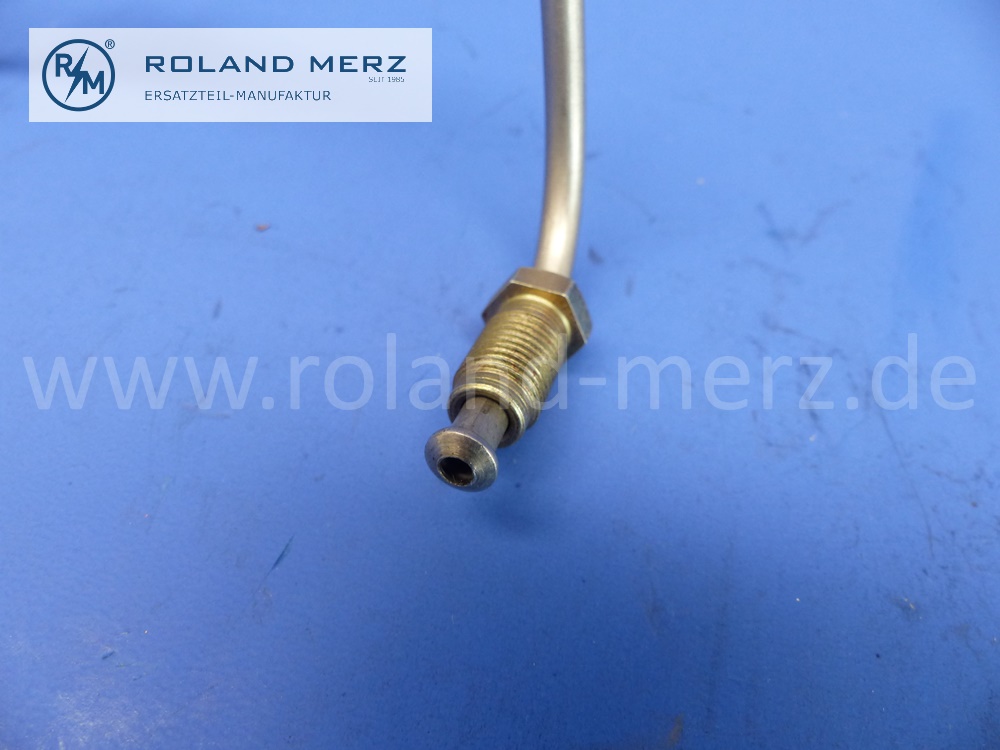 1984200826 Leitung, Bremsleitung, rechts, Vorderachse, Mercedes W198, 300SL, wahlweise von Bremsschlauch an Bremszange, Scheibenbremse, original Mercedes Neuteil, NOS 