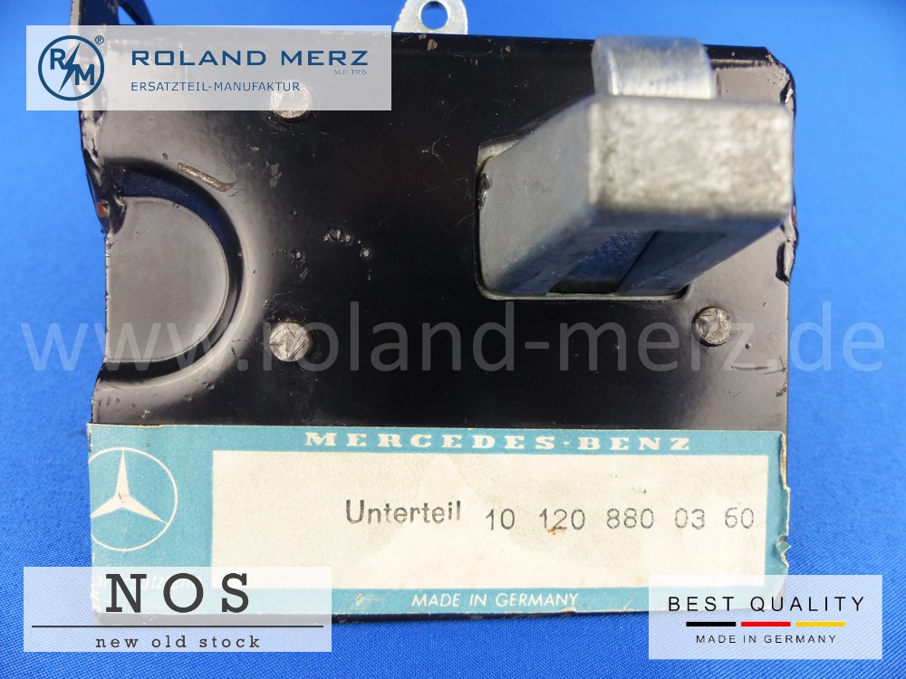 P1120107 Unterteil Motorhaubenverschluss 10 120 880 03 60 für Mercedes 180, 190. b, D, Db
