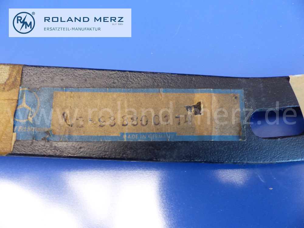 421988800114 1988800114 bracket front bumper, left, Mercedes W198, 300SL, 198.042, original Mercedes spare-part, NOS