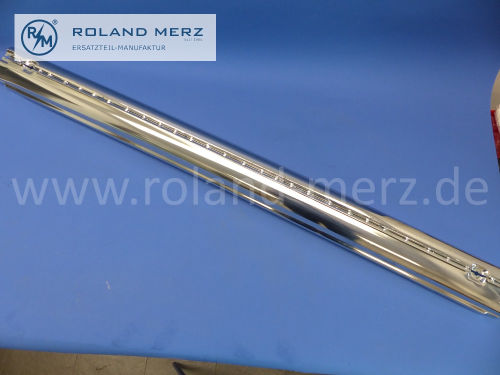 1238802571 Stoßfänger, Stoßstange hinten Mitte, Mercedes W123, Coupé und Limousine, Original Mercedes Neuteil, NOS