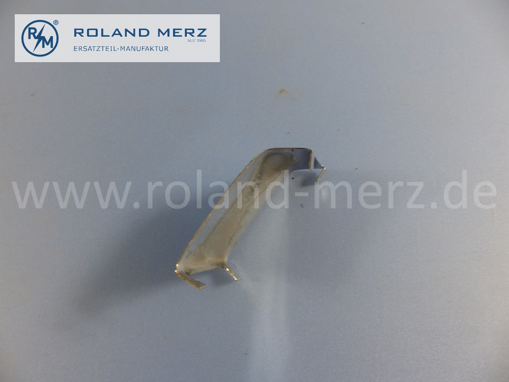 1268851423 Abdeckung Blendenfuge rechts, Stossfänger vorne, Mercedes W126, S-Klasse, Original Mercedes Neuteil, NOS