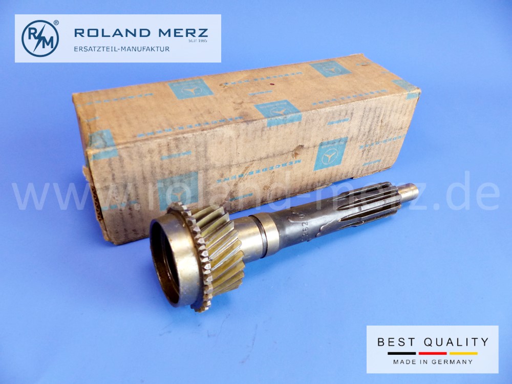 1122600520 Antriebswelle mit Gleichlaufkegel 24/30 Zähne für Mercedes 220b, Sb, 220SEb, 230SL, 300SE Original Mercedes-Neuteil NOS Bitte vorher mit Altteil vergleichen