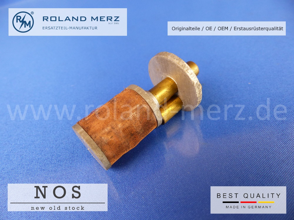 Filtereinsatz 000 477 36 15 für Mercedes 180, 190SL – 220S, 300b, c, d, Sc, 300SL. Im Bedarfsfall kürzen Original MB-Neuteil NOS