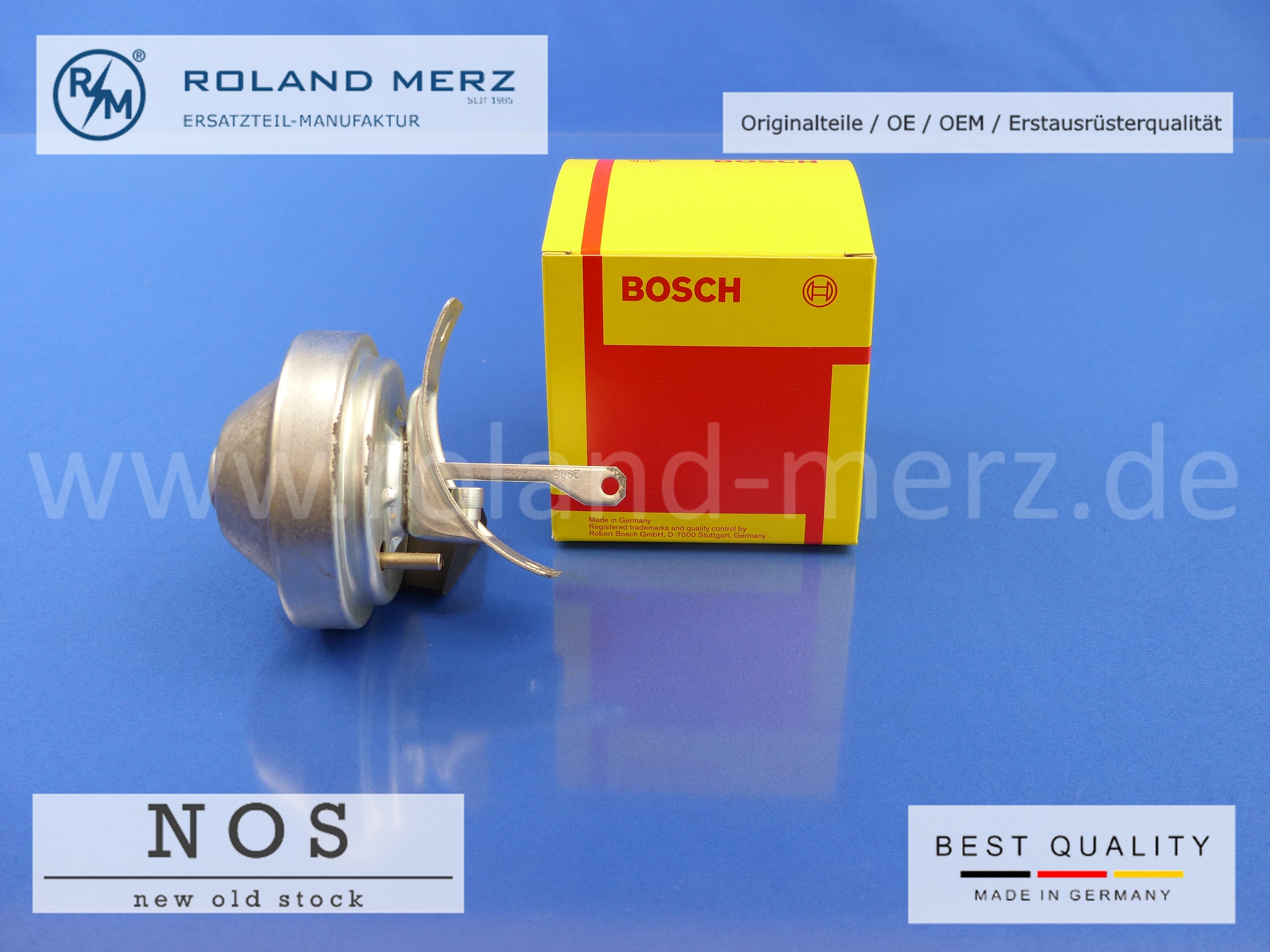 Unterdruckdose Bosch 1 237 122 905, Mercedes M 116 / 117