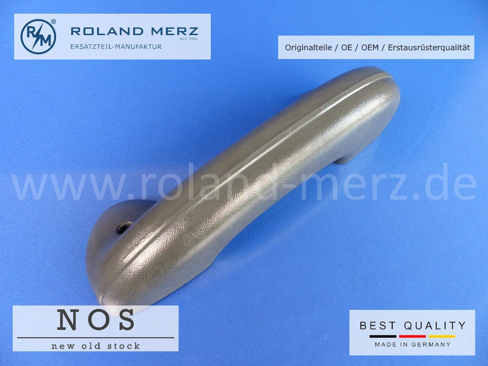 120-970-06-01-03 Armlehne 10 120 970 06 01 rechts Mercedes 180 a, D, 190, D, Farbe grau MB-Neuteil NOS