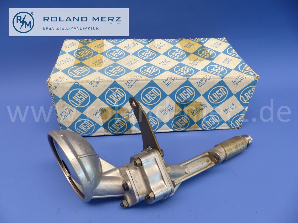 1151800201 Ölpumpe Mercedes M115, M121, OM615, OM621, 190C, 190DC, 200, 200D, 220, 220D, 309, Original Laso Neuteil, NOS aus deutscher Produktion