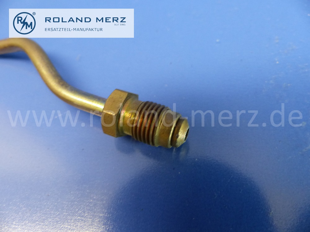 1084200028 Leitung, Bremsleitung Bremssattel links, Mercedes W108, W109, W111, W112, W113, Pagode, Original Mercedes Neuteil, NOS