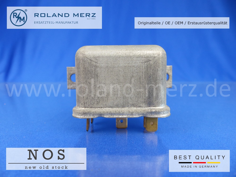 0-332-003-016-04 Relais 0 332 003 016 & Volt SH/EB 2/6/2 Bosch Originalausführung NOS mit Metallgehäuse