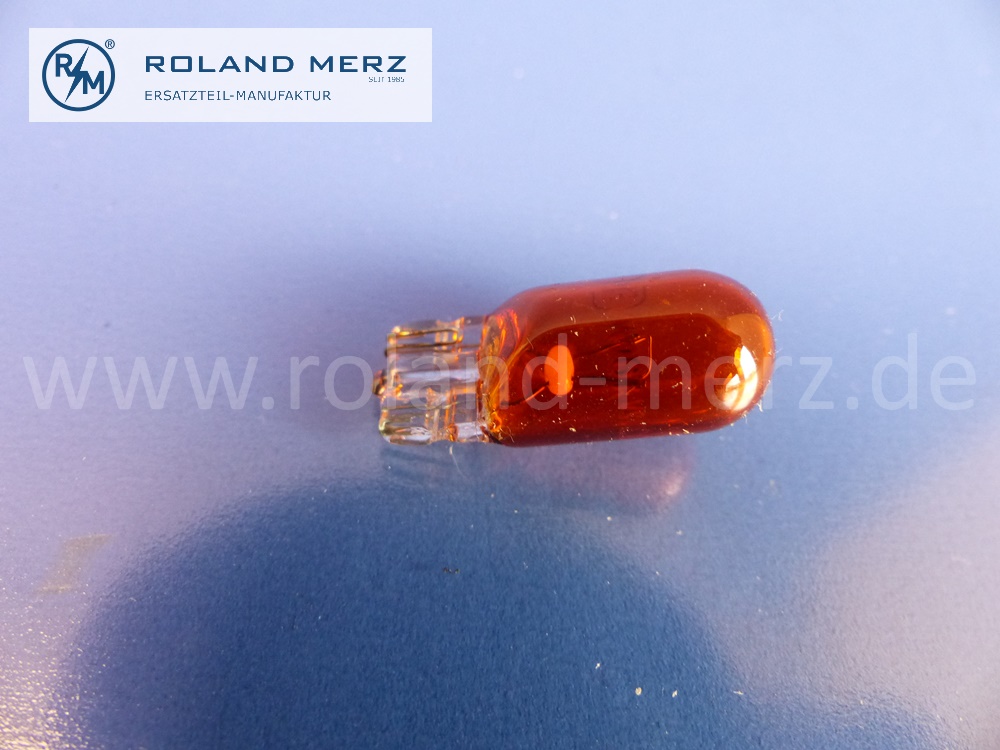 612051 Glühlampe Instrumentenbeleuchtung, 12V, 5W, gelb, W 2,1x9,5 d, Beru 0500612051, Original BERU Neuteil, NOS 