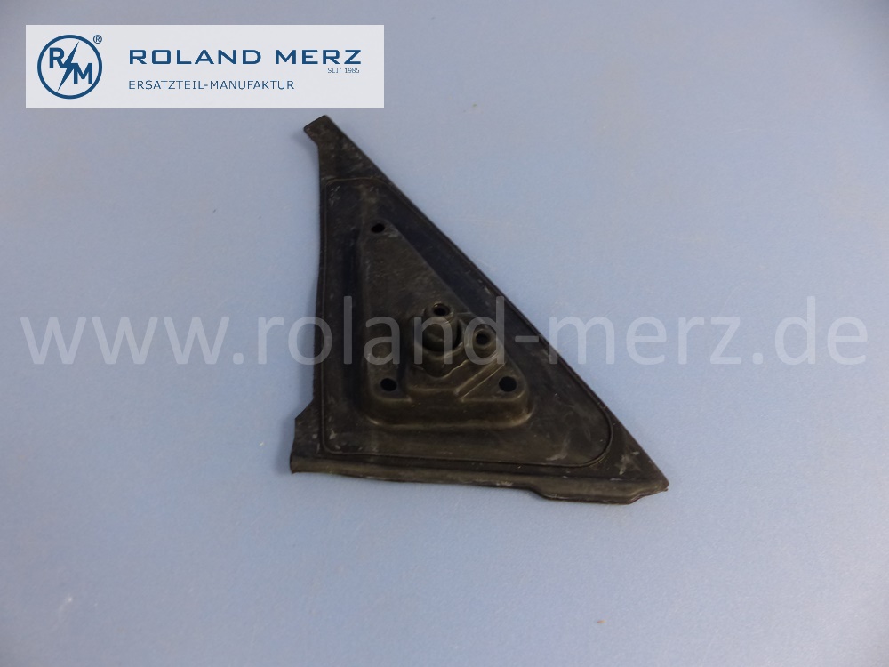 1238110361 Kappe, Gummiunterlage Aussenspiegel, Aussenspiegelkappe links Mercedes W123, Original Mercedes Neuteil, NOS 