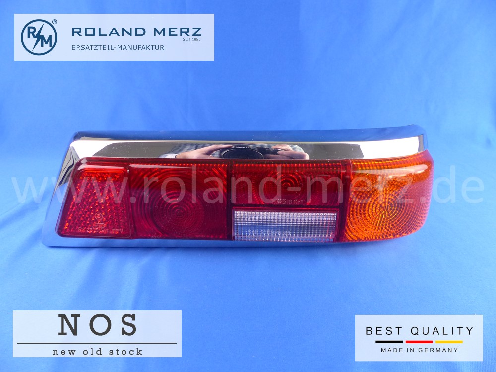 P1120290 Deckel für Rücklicht mit Dichtung rechts, Mercedes 110 820 12 66 für 190c – 200D, 230