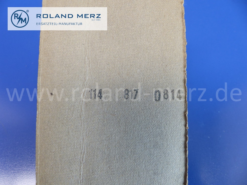 1148170814 Typenzeichen, Schriftzug 230 auf Instrumententafel für Mercedes W110, W114, W115, Heckflosse, Strich 8, Original MB-Neuteil NOS 