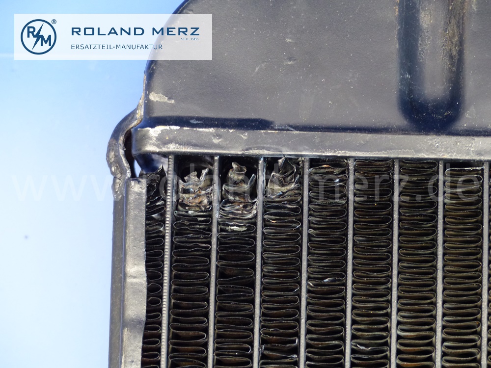 1215000603 radiator, water cooler, Mercedes W121, 190, 190b, Ponton, original Mercedes used part, - checked -