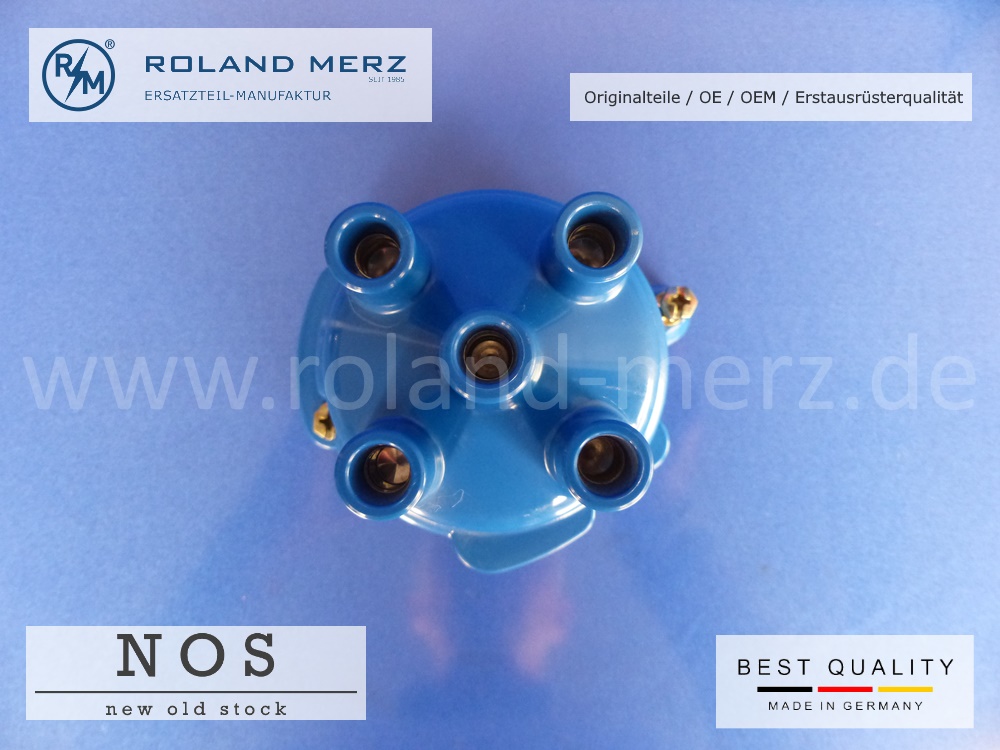 D4532-003 Verteilerkappe Beru 332 für Ford Fiesta Mk1, Doduco 4532
