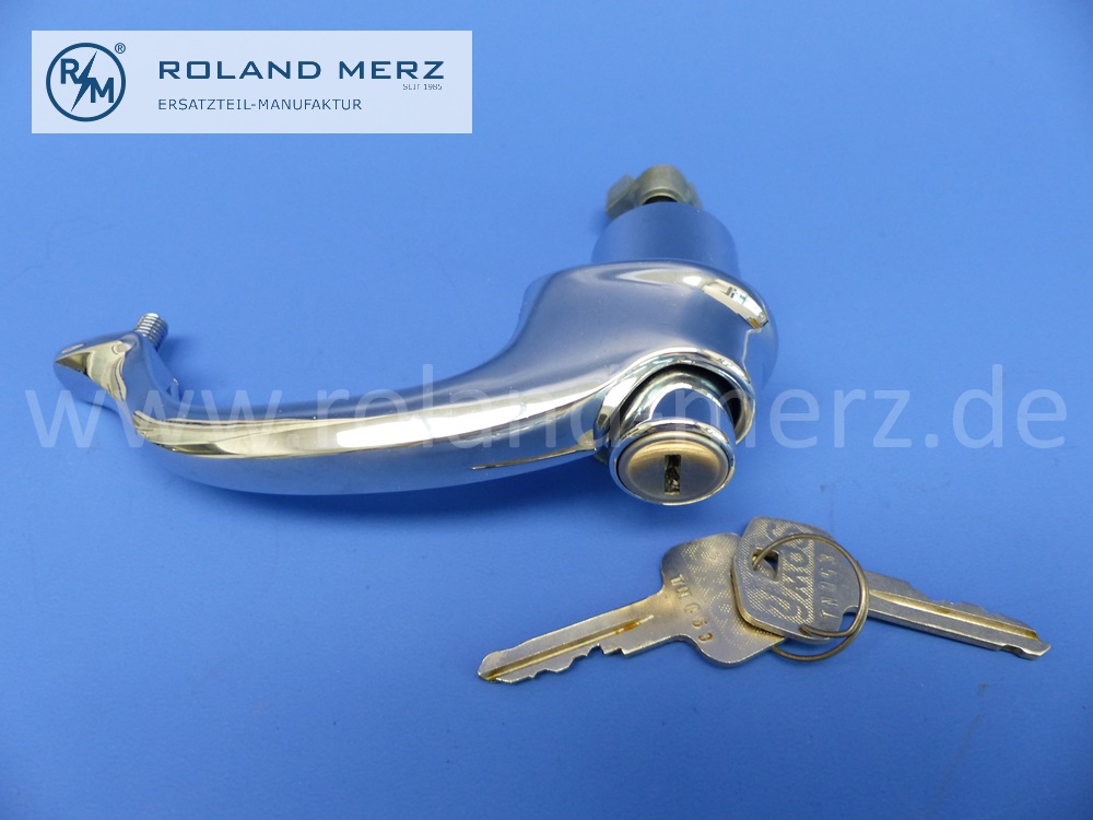 401217660501 1217660501 door handle, left, lockable, Mercedes W121, 190SL from VIN 7500412, original Mercedes spare-part, NOS