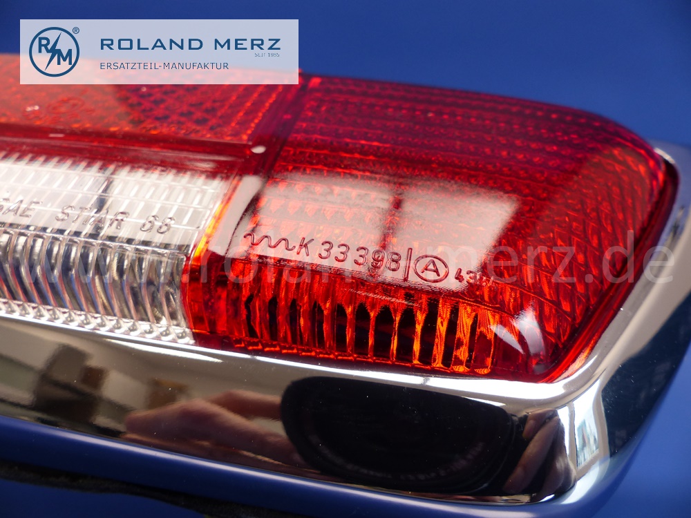 1118207164 Heckleuchte, Schlussleuchte, links, komplett, Mercedes W111, 220SEB, 280SE, 280SE Cb. / Cp., Original Mercedes Neuteil, NOS 