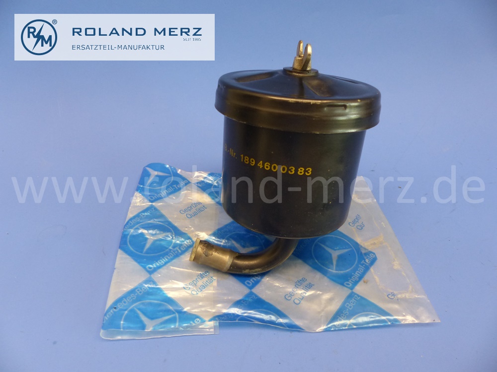 1894600383 Ölbehälter Servolenkung, Mercedes W108, W109, W112, M130, M189, 300SE, 300SEL, Original Mercedes Neuteil, NOS 