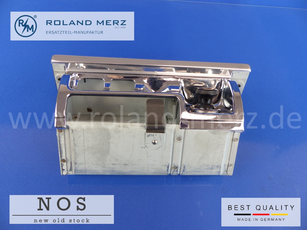 1078100230 Aschbecher, Farbe schwarz 9007 für Mercedes 280SL- 450SL, 280SLC -450SLC, 280S – 450SEL Bm 107, 116