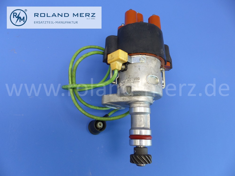 0237002059 Verteiler, Zündverteiler Bosch, komplett, Mercedes 0021589401, M102, W201, W123, 210, 410, O309, (80 - 95), Original Bosch Austauschteil, NOS 