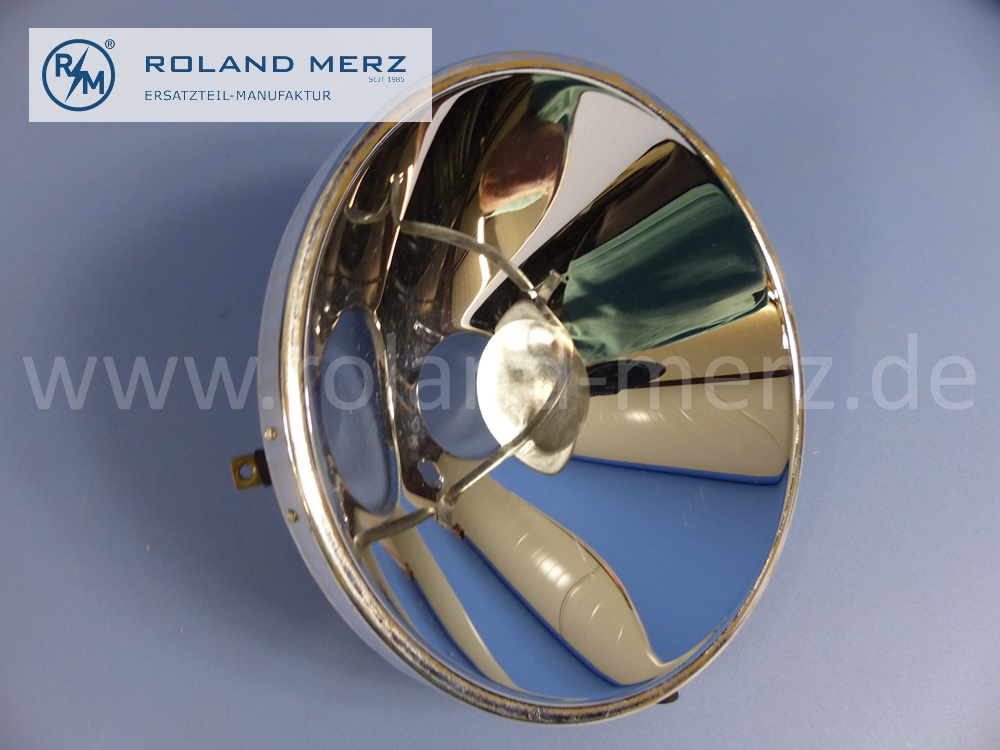 0008261381 Hella Reflektor Scheinwerfer, links und rechts, Rechtsverkehr, Mercedes W110 Heckflosse, Original Mercedes Neuteil, NOS 