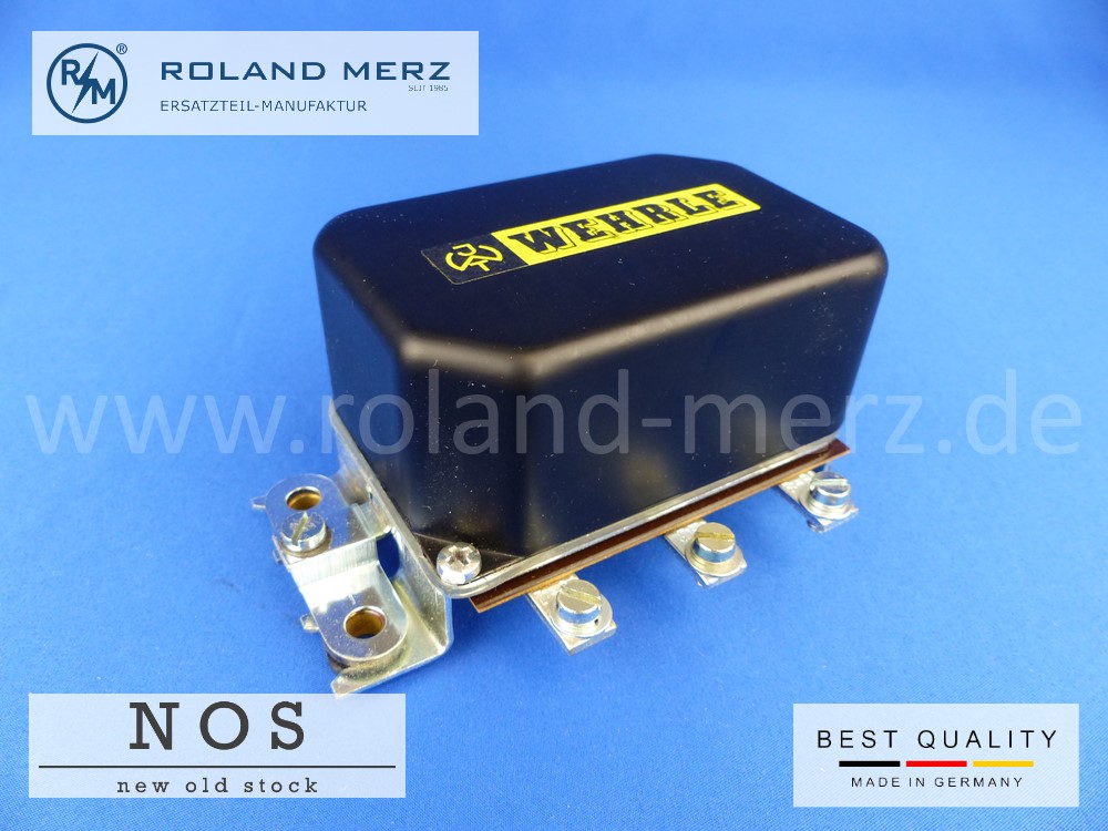 Wehrle Regler, Bosch Vergl.-Nr. 0 190 309 018 für BMW 503, 507 und 3200CS 12Volt 200 Watt