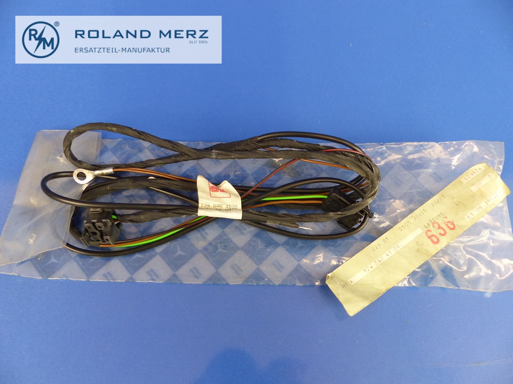 1245404109 Leitungssatz für Außentemperaturanzeige, Mercedes W 124, Original MB-Neuteil NOS