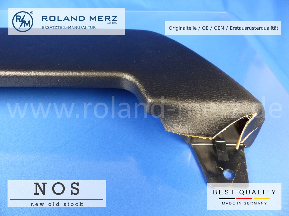 107-720-01-24-04 Türtasche schwarz li. 107 720 01 24 Mercedes 280SL - 560SL und 280SLC - 500 SLC Farbcode 9007