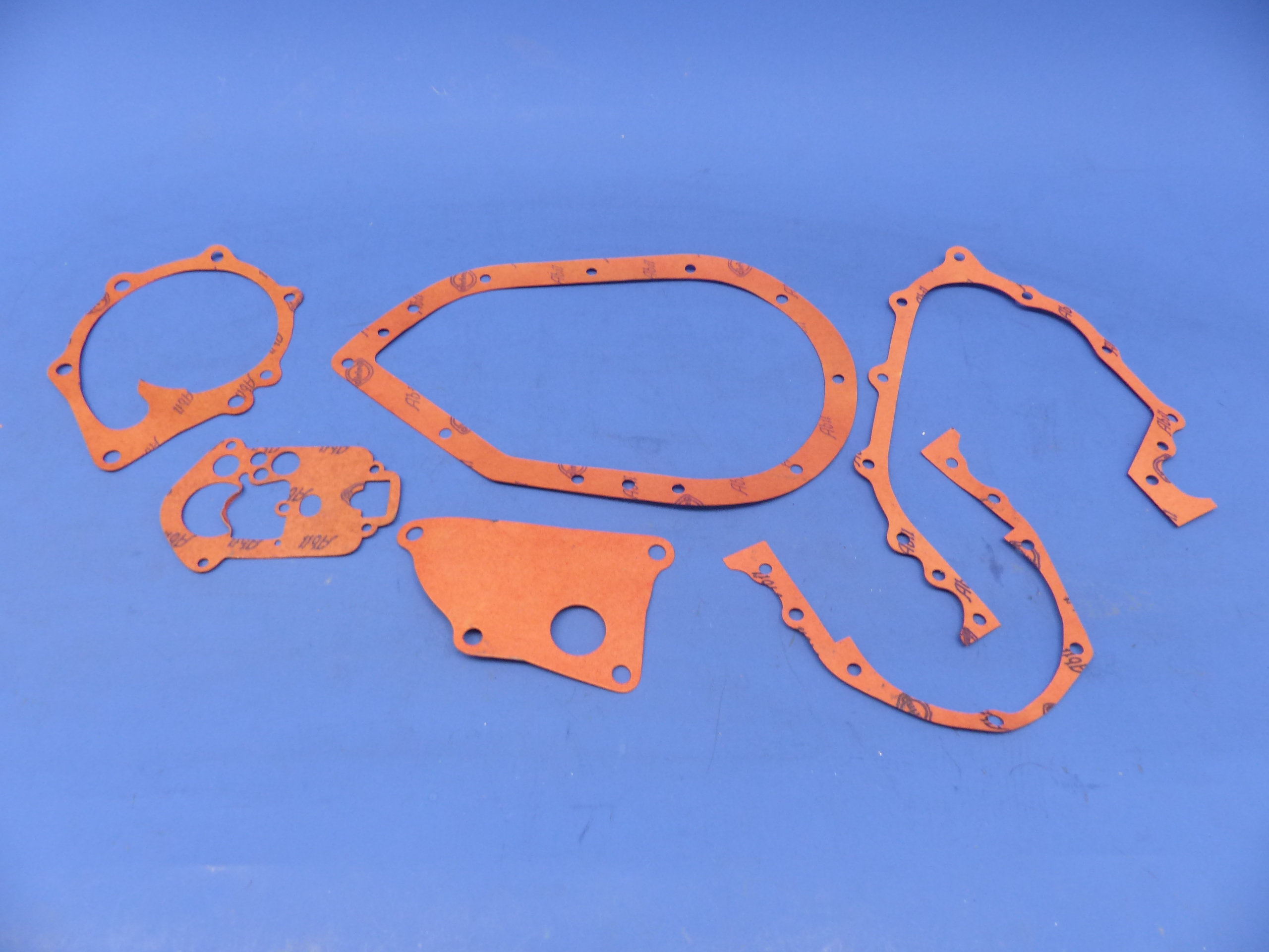 50S14300 Dichtungssatz, Dichtsatz Motor, Fiat, 1,4 ltr. 1400, 1950 / 1952, bis Motornummer 052187, original Elring Neuteil, NOS