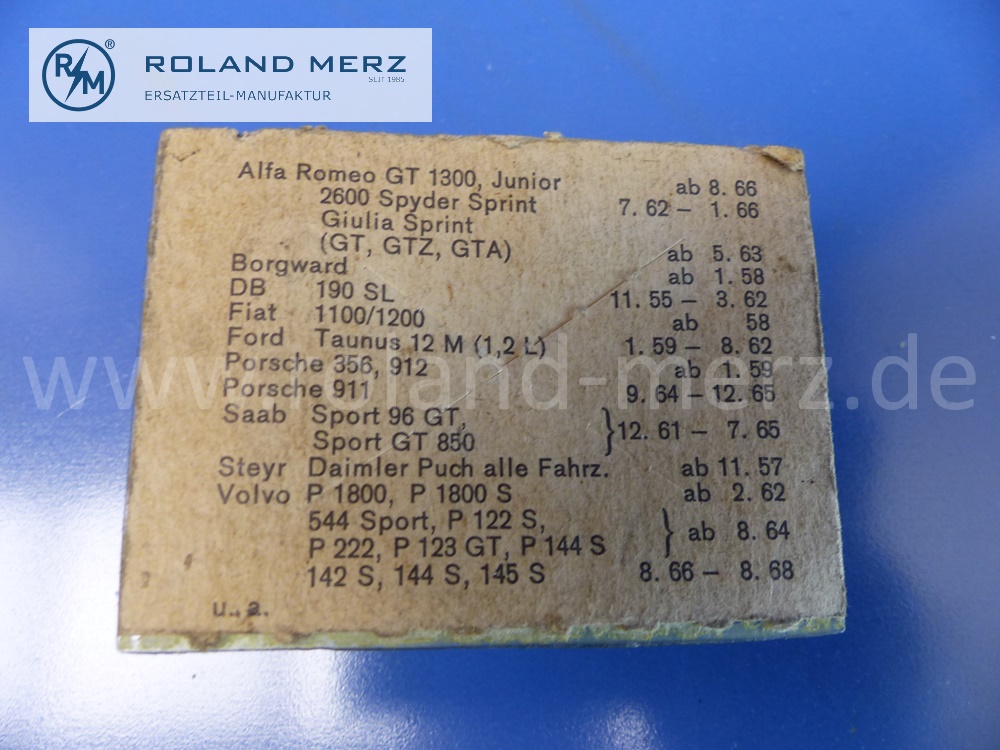 0001580690 Teilesatz Unterbrecher Kontakt, Kontaktsatz, Bosch 1237013000, Mercedes M121, 190SL, Porsche 356, 911, 912, Volvo P1800, Borgward, Original Bosch Neuteil, NOS