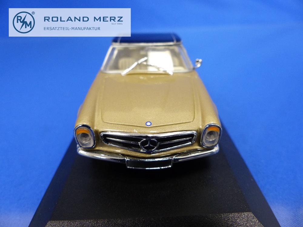 032250-06 Mercedes-Benz 280 SL Pagode gold/schwarz - Minichamps PMA 1:43